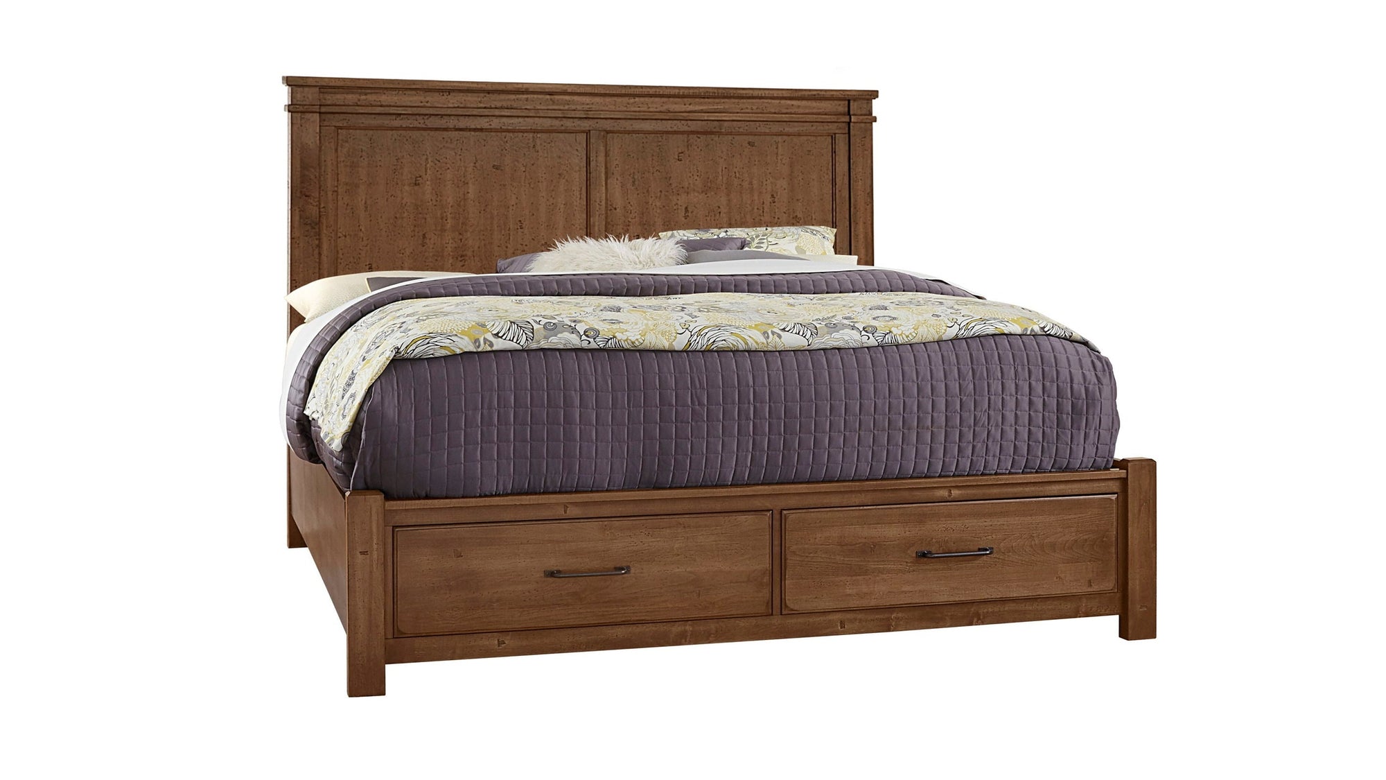 Cool Rustic - Mansion Bed With Storage
