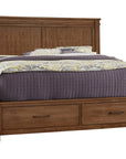 Cool Rustic - Mansion Bed With Storage