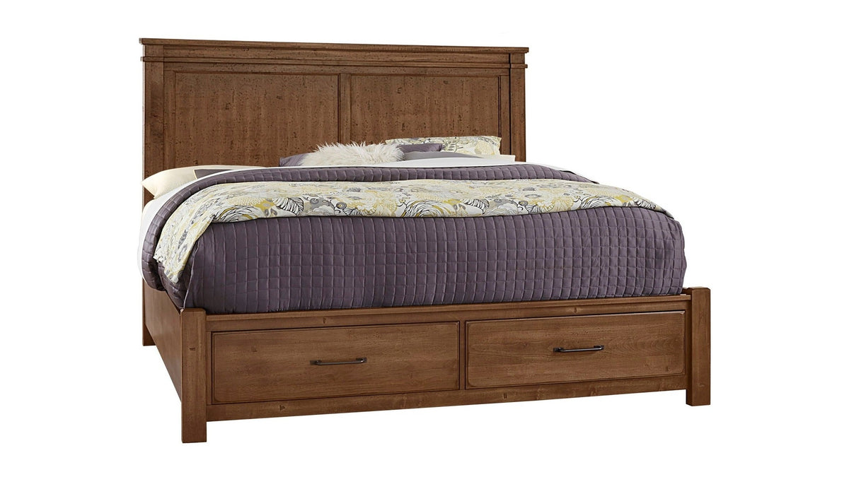 Cool Rustic - Mansion Bed With Storage