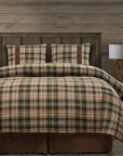 Huntsman - Queen Comforter Set (Set of 4) - Brown / Tan
