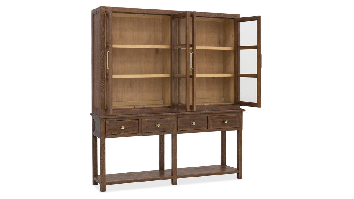 Driftwood - Display Sideboard - Worn Saddle