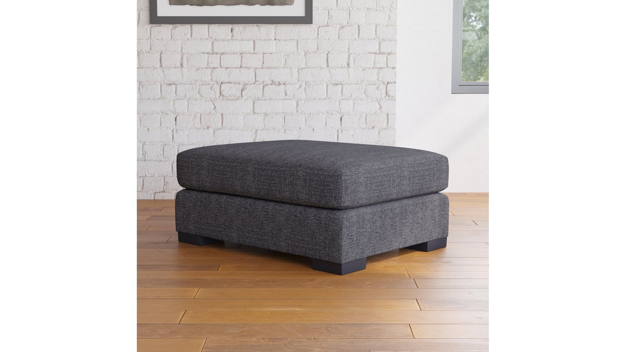 Otto - Fabric Stationary Ottoman