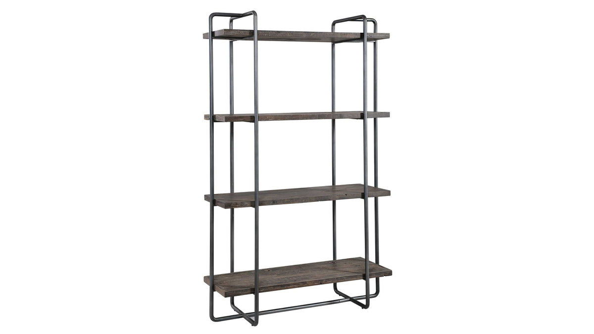 Stilo - Urban Industrial Etagere - Dark Brown