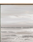 Silver Landscape Canvas Art - Gray