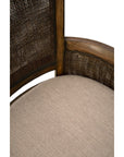 Langley - Arm Chair - Dark Brown