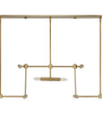Cadre - 14 Light Modern Linear Pendant - Gold