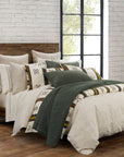 Toluca Canvas - King Comforter Set (Set of 3) - Multi Color