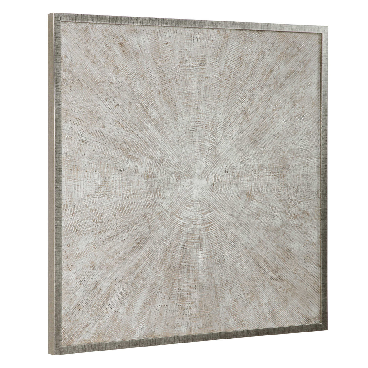 Mesmerize - Abstract Art - Light Gray