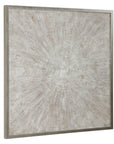 Mesmerize - Abstract Art - Light Gray