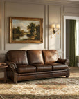 SS - Montgomery Sofa - Dark Brown