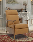 Hampton B - Recliner Push Thru The Arms - Santa Fe-Brandy