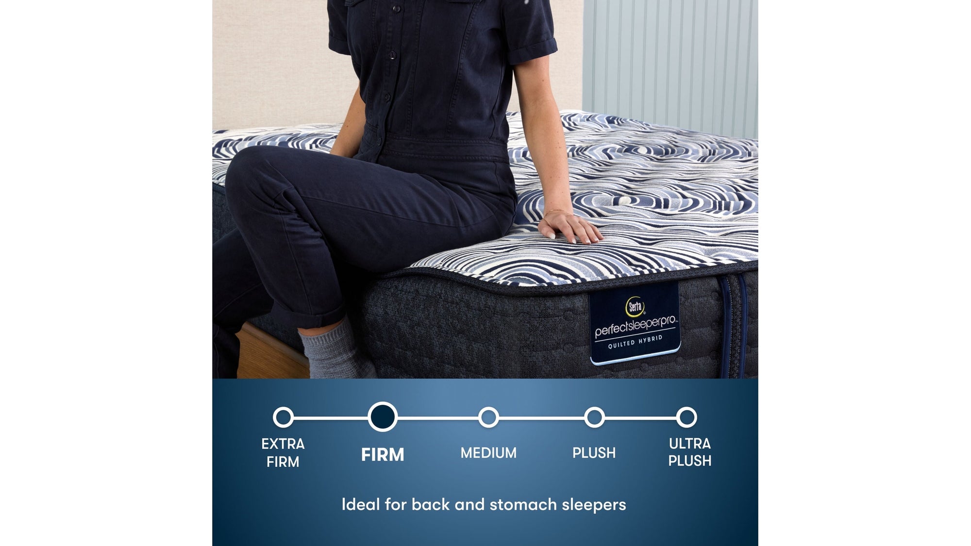 Perfect Sleeper Pro Hybrid - 13.5" Geneva Latex Firm Mattress