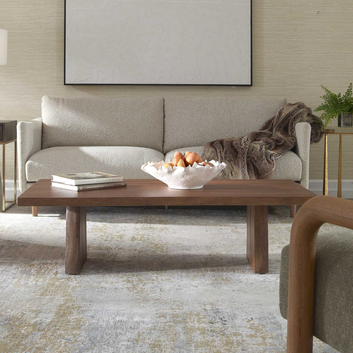 Glenmore - Wood Coffee Table - Woodtone