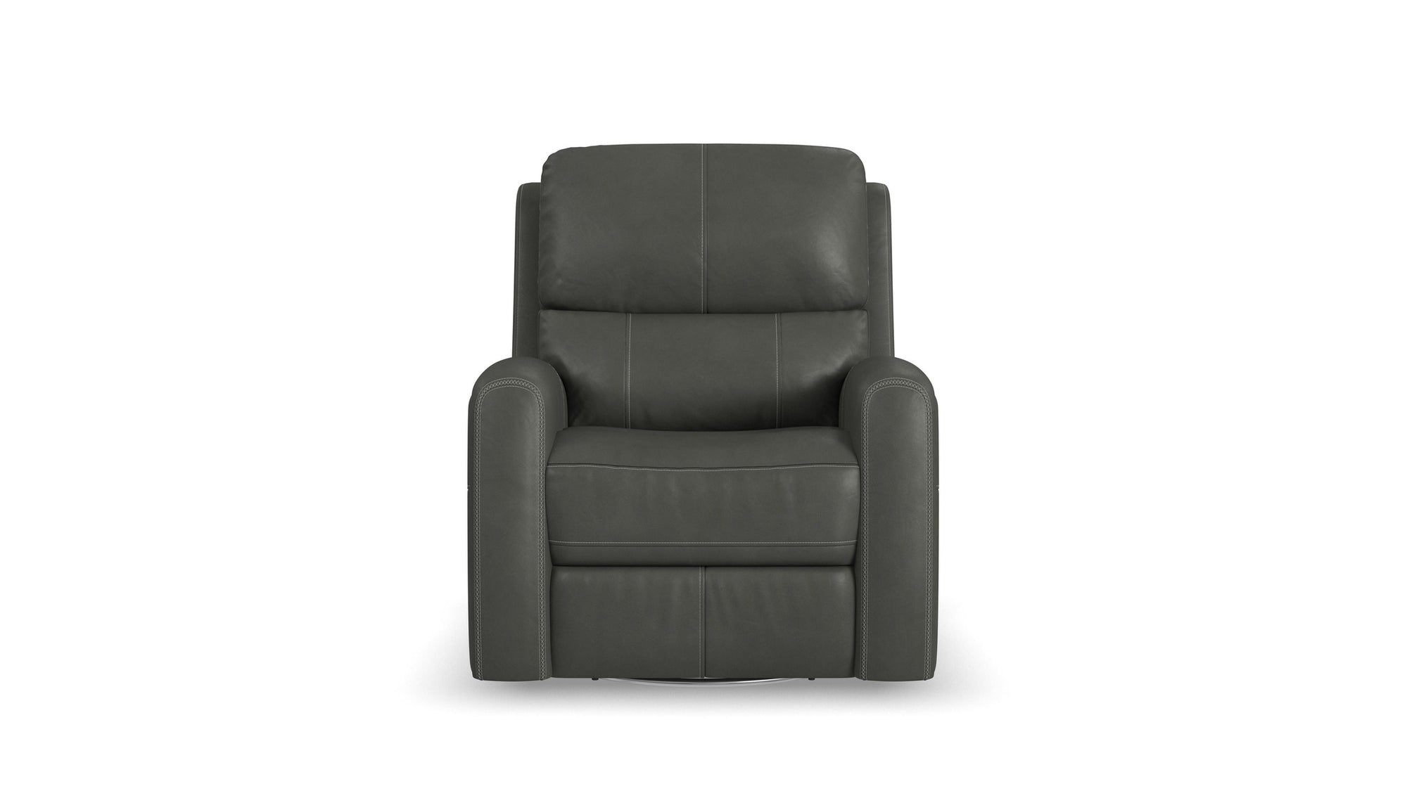 Linden - Power Swivel Gliding Recliner With Power Headrest, Lumbar, Heat &amp; Massage