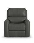Linden - Power Swivel Gliding Recliner With Power Headrest, Lumbar, Heat & Massage