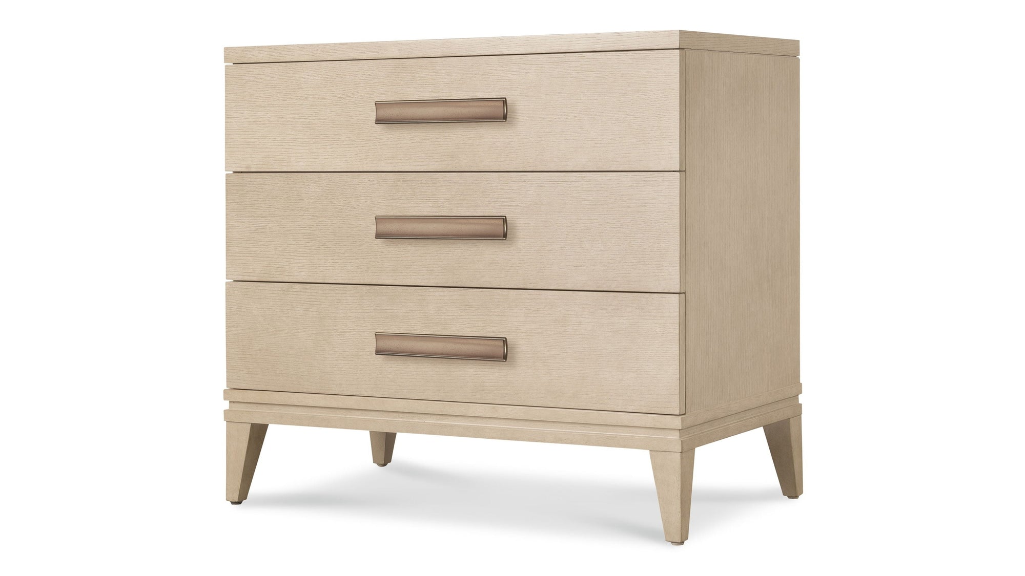 Westwood - Three-Drawer Nightstand - Beige