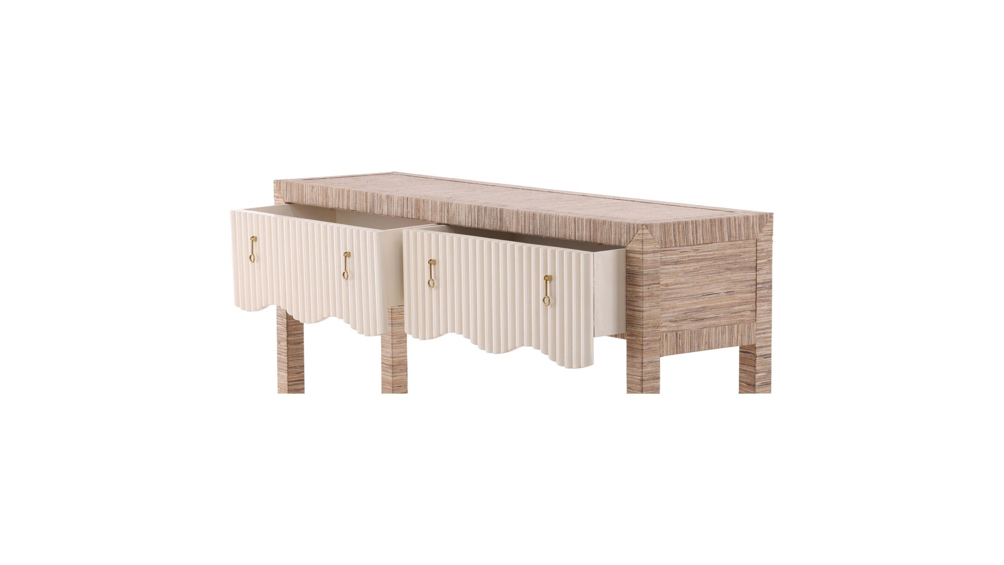Lily's - Console - Light Brown / White