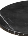 Rosston - Marble Accent Table - Black