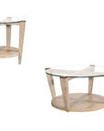 Dunes - End Table - Bleached Oak