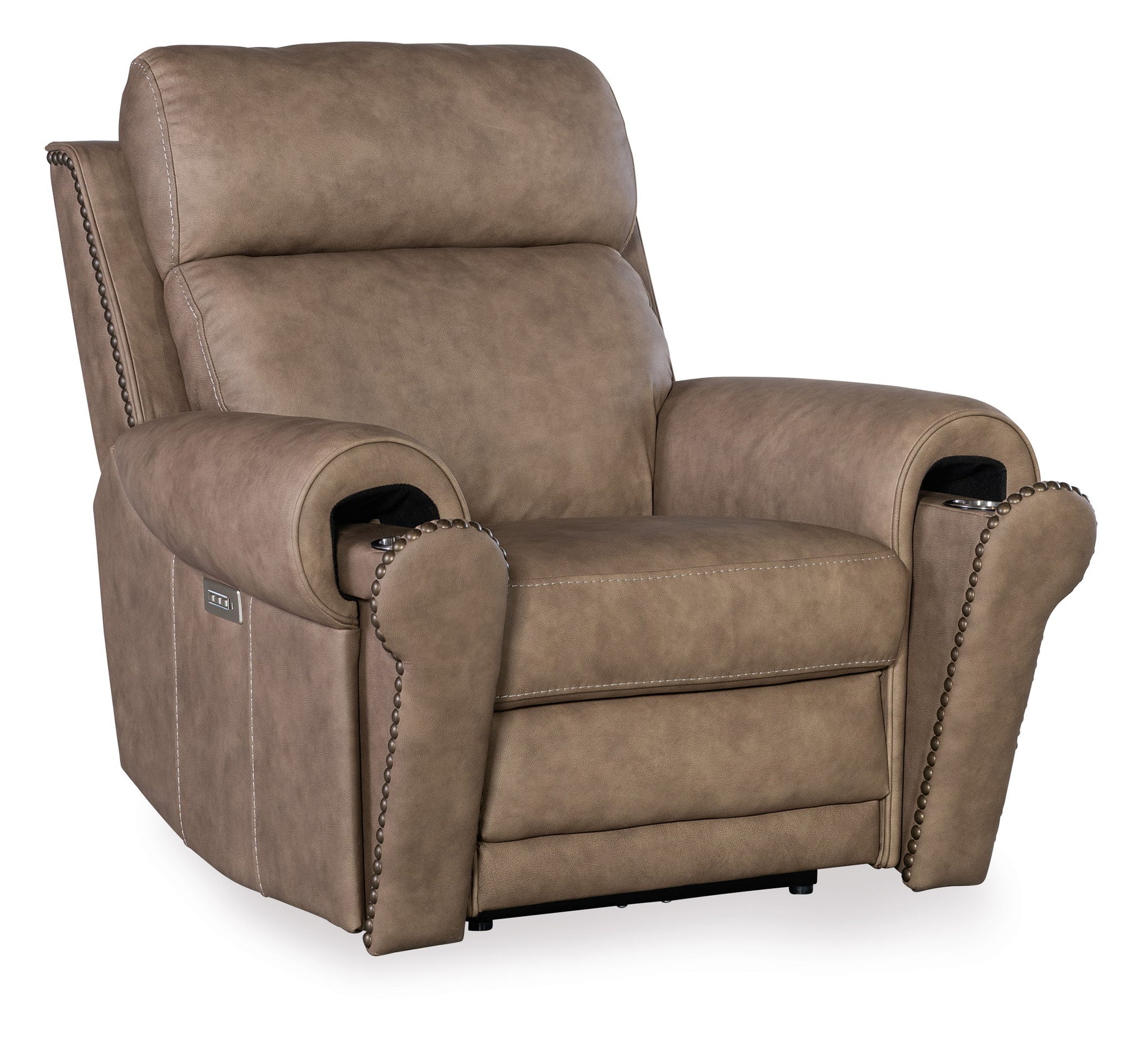 MS - Duncan Power Recliner With Power Headrest &amp; Lumbar