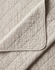 Cotton Gauze - Twin Stonewashed Quilt - Sable