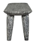 Fade To Black - Wood Bench - Black / White