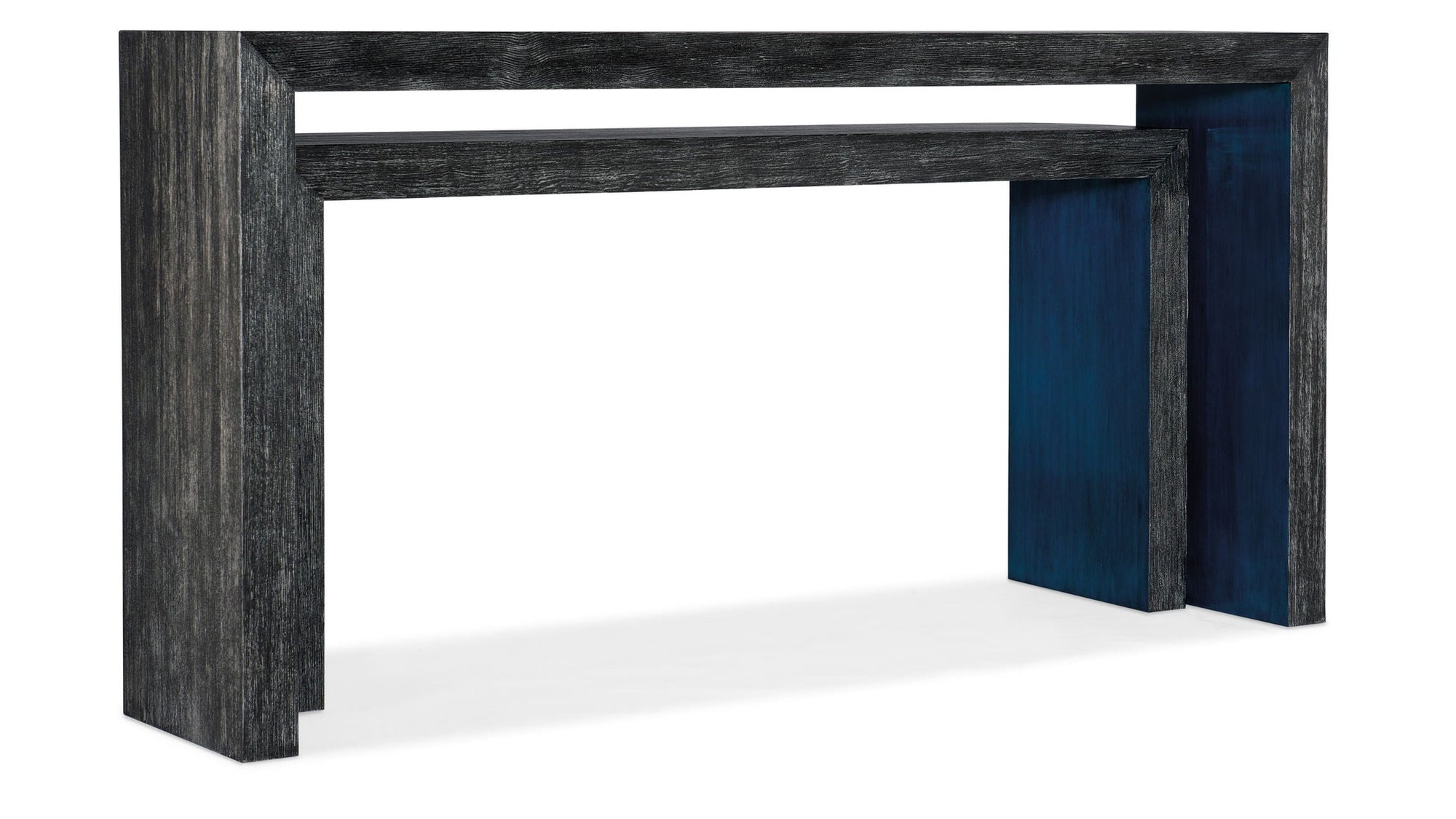 Melange - Halen Nesting Sofa Tables - Black