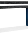 Melange - Halen Nesting Sofa Tables - Black