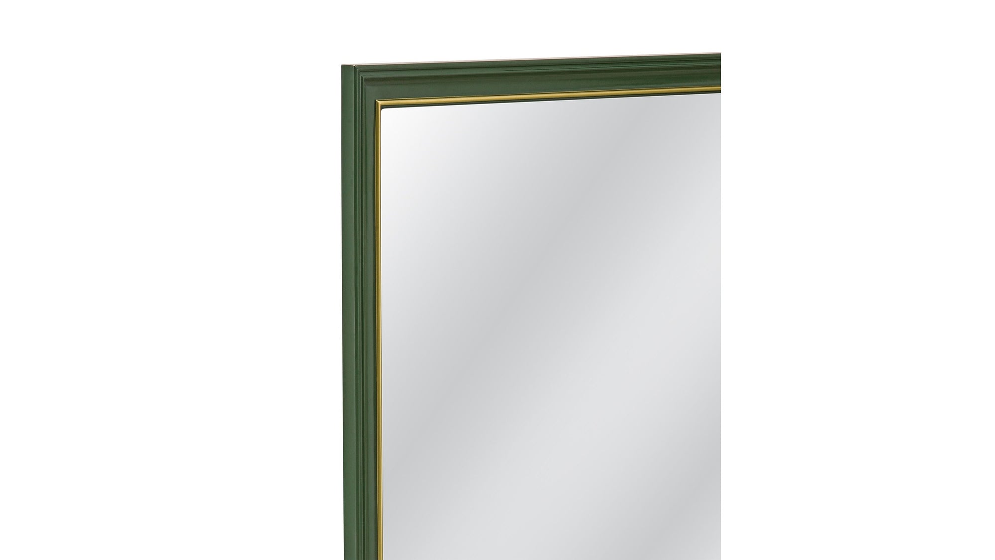 Malvern - Wall Mirror - Green / Gold