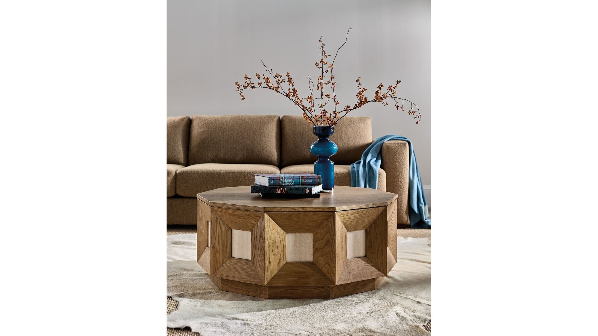 Commerce And Market - Haven Cocktail Table - Light Brown