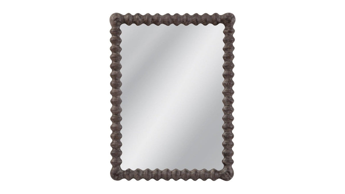Vallente - Wall Mirror - Brown