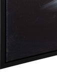 Peony - Framed Floral Art - Black