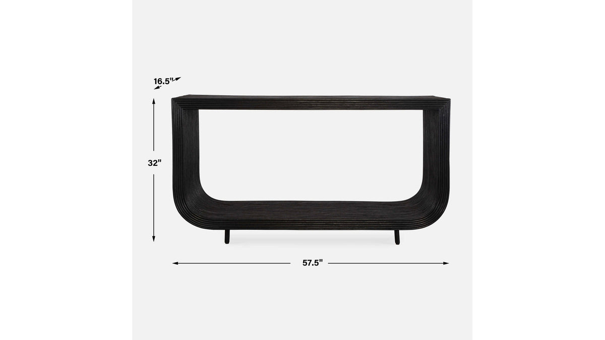 Compton - Console Table - Black