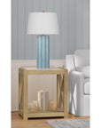 Holden - Square End Table - Rustic Blonde
