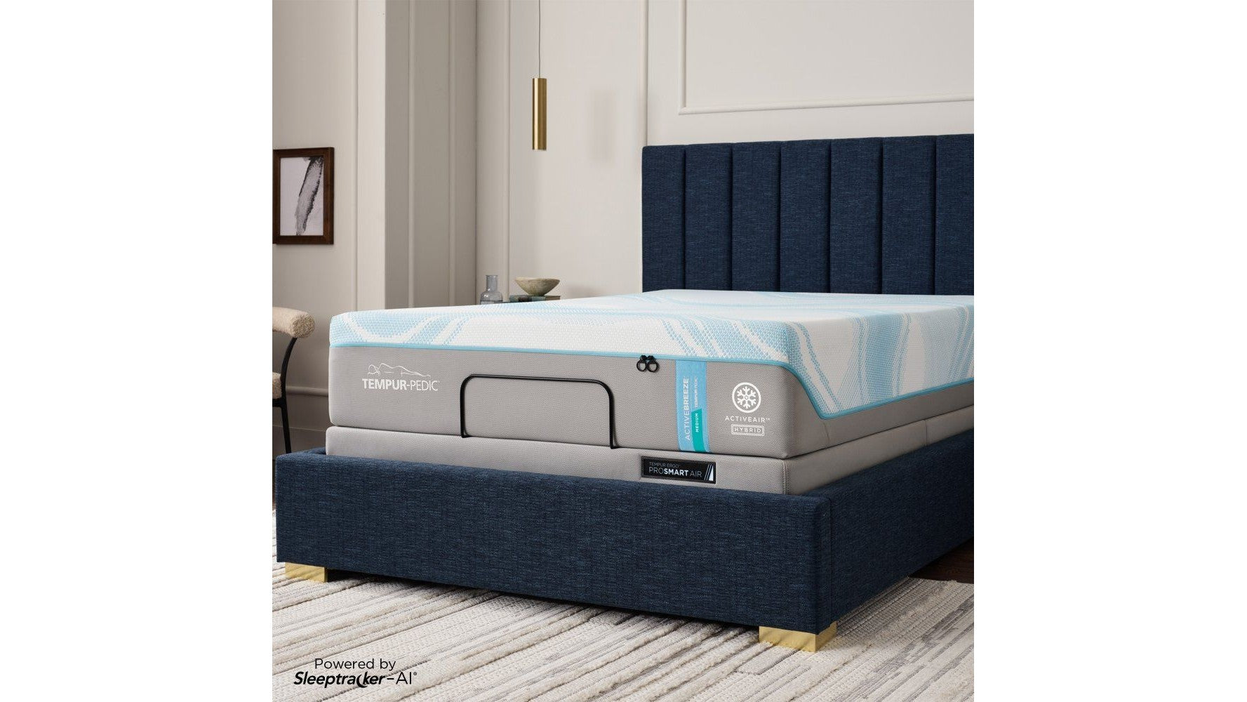 Tempur-Breeze - Tempur-ActiveBreeze Medium Hybrid Mattress - Twin Long