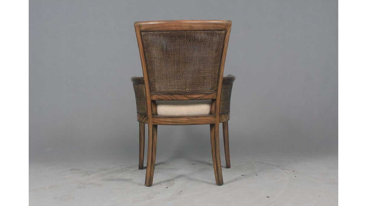 Langley - Arm Chair - Dark Brown