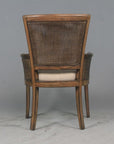 Langley - Arm Chair - Dark Brown