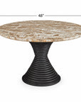 Strata - Round Dining Table - Black