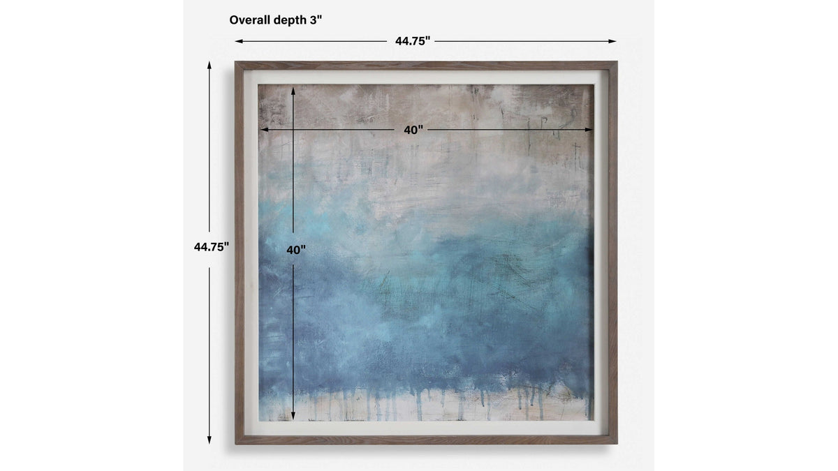 Serenity Paused - Framed Abstract Print