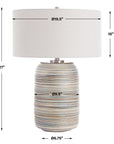 Prospect - Ceramic Large Table Lamp - Gray