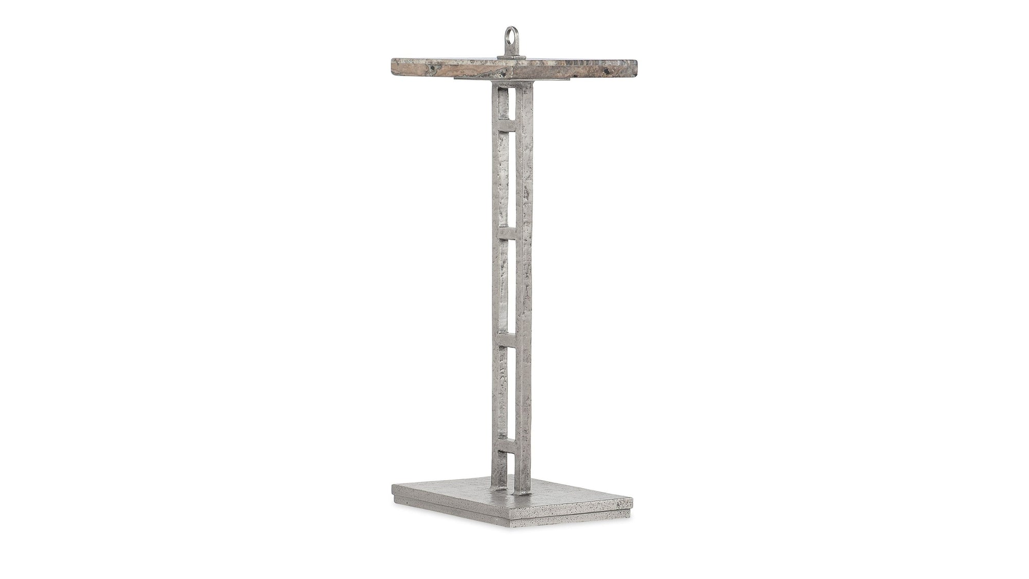 Chapman - Drink Table - Pearl Silver