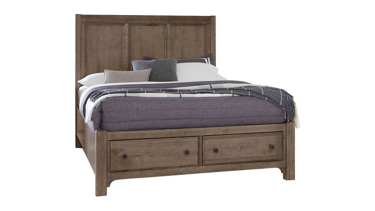 Cool Farmhouse - Panel Footboard Storage Bed