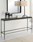 Crescendo - Concrete Console Table - Black