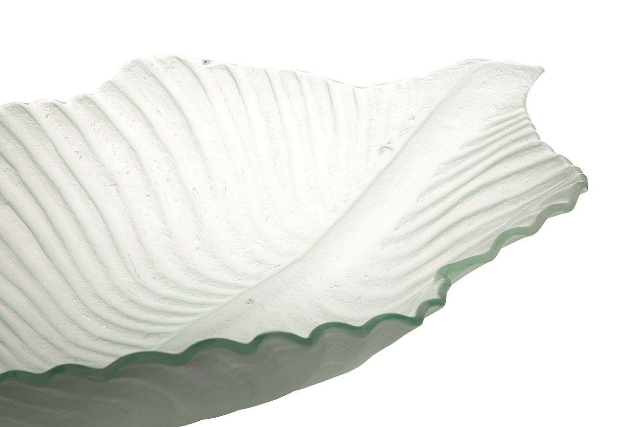 Large Glass Bowl Set (Set of 2) - White