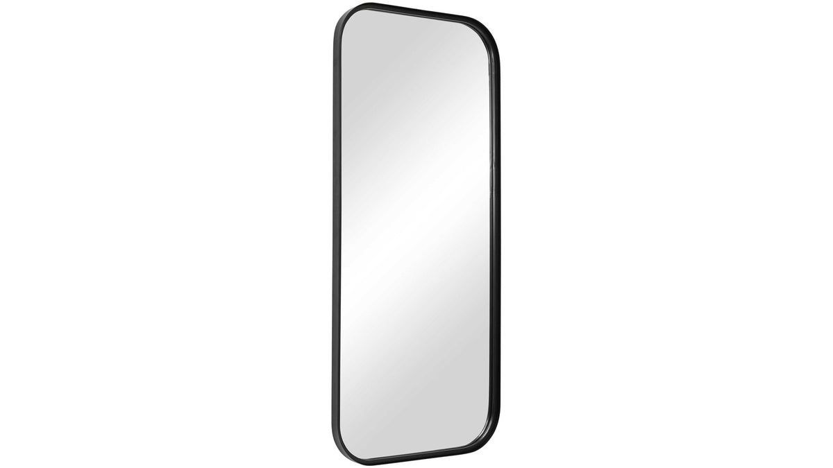 Concord - Tall Iron Mirror - Black