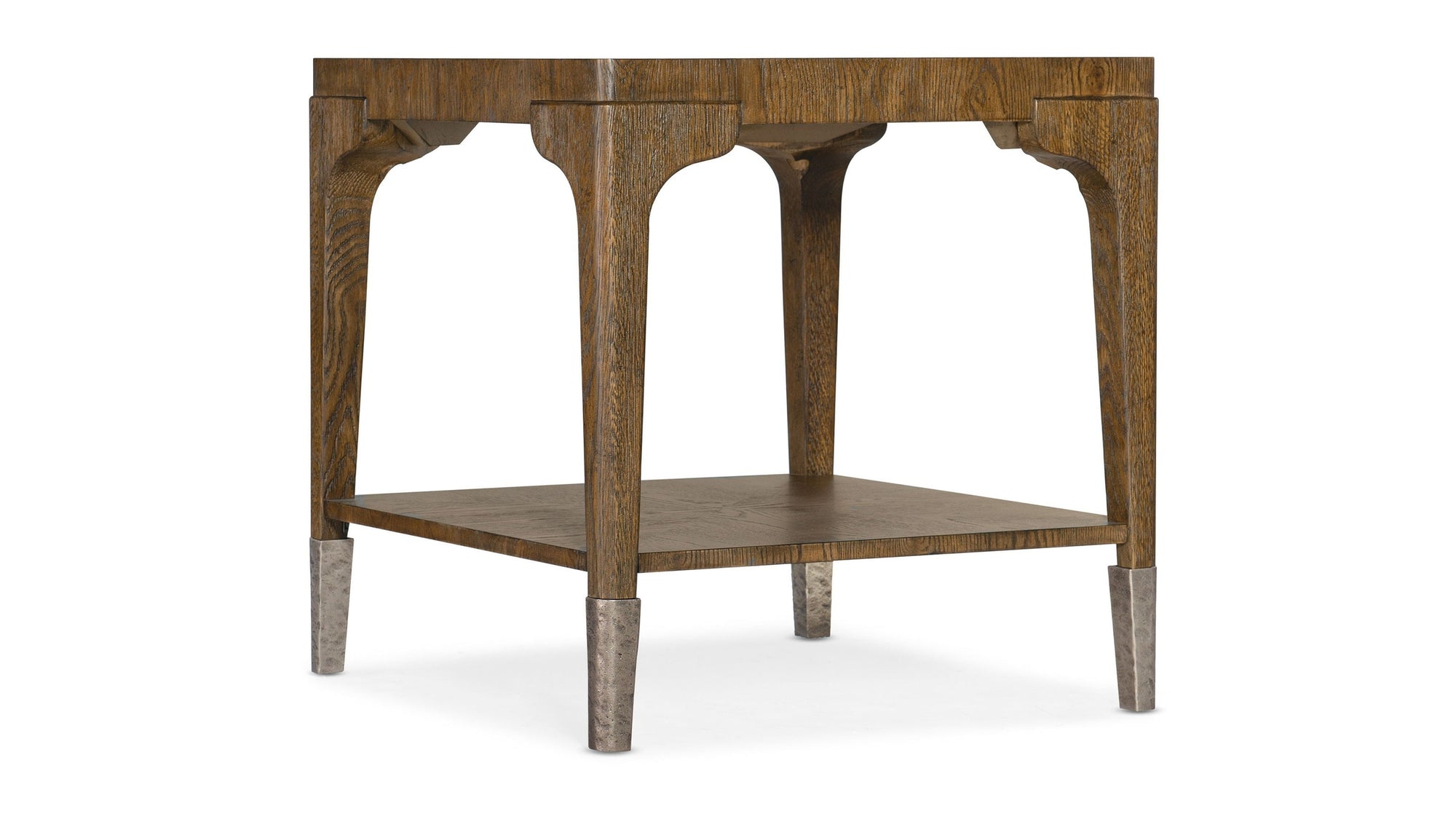 Chapman - Rectangle End Table - Medium Brown