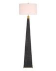 Lathey - Tapered Floor Lamp - Black