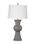 Orillia - Table Lamp - Gray / White