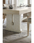 Cascade - Rectangle Dining Table With 1-22" Leaf - Gray