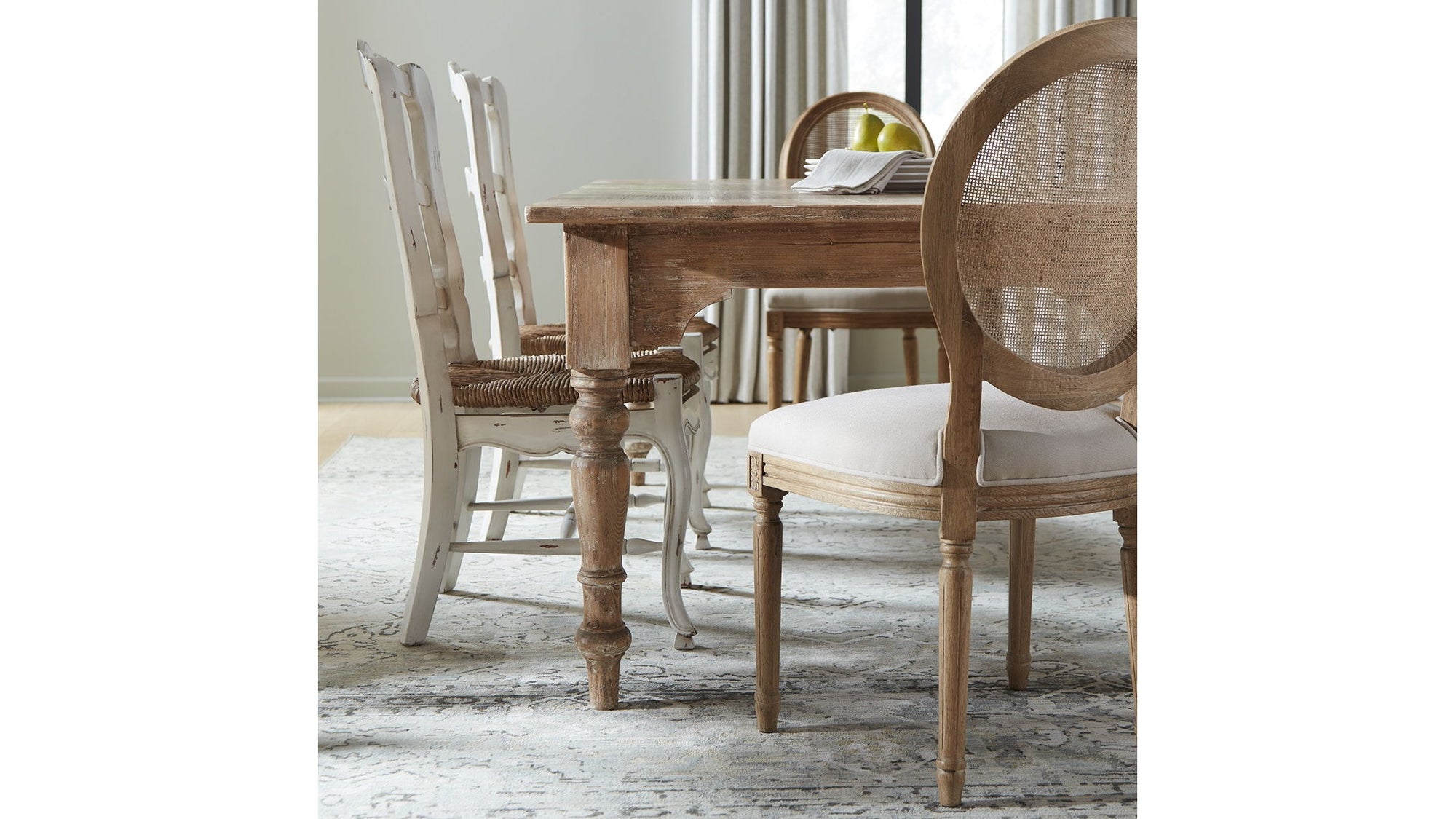 Percy - Dining Table - Light Brown